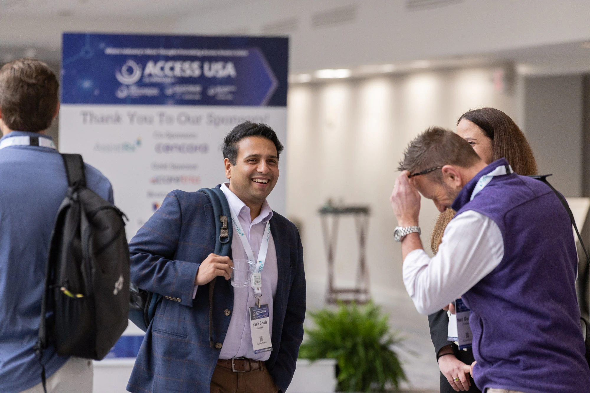 Attendees networking at Hub and Specialty Pharmacy Models East