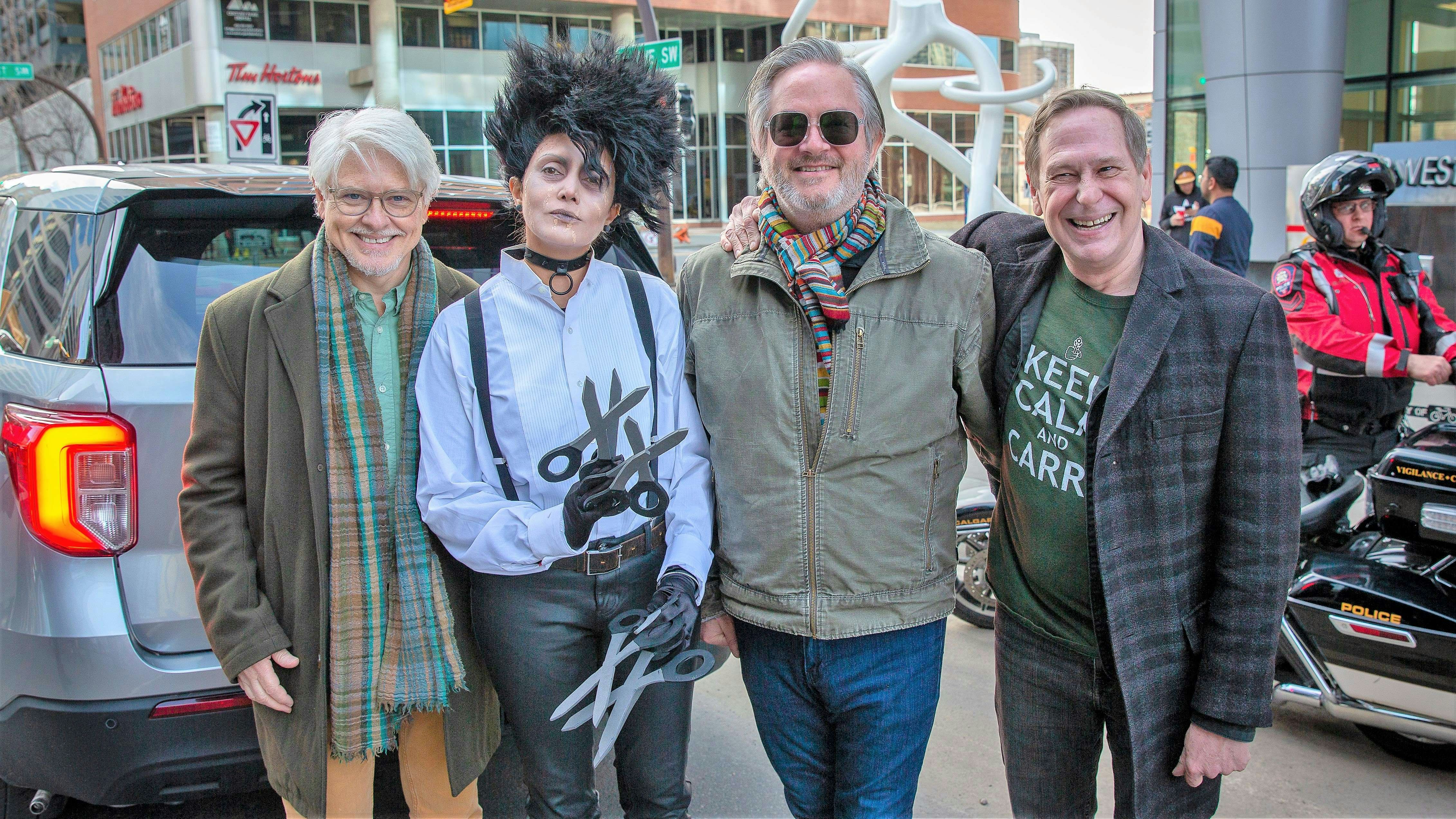 Mayor Jyoti Gondek and the Kids in the Hall