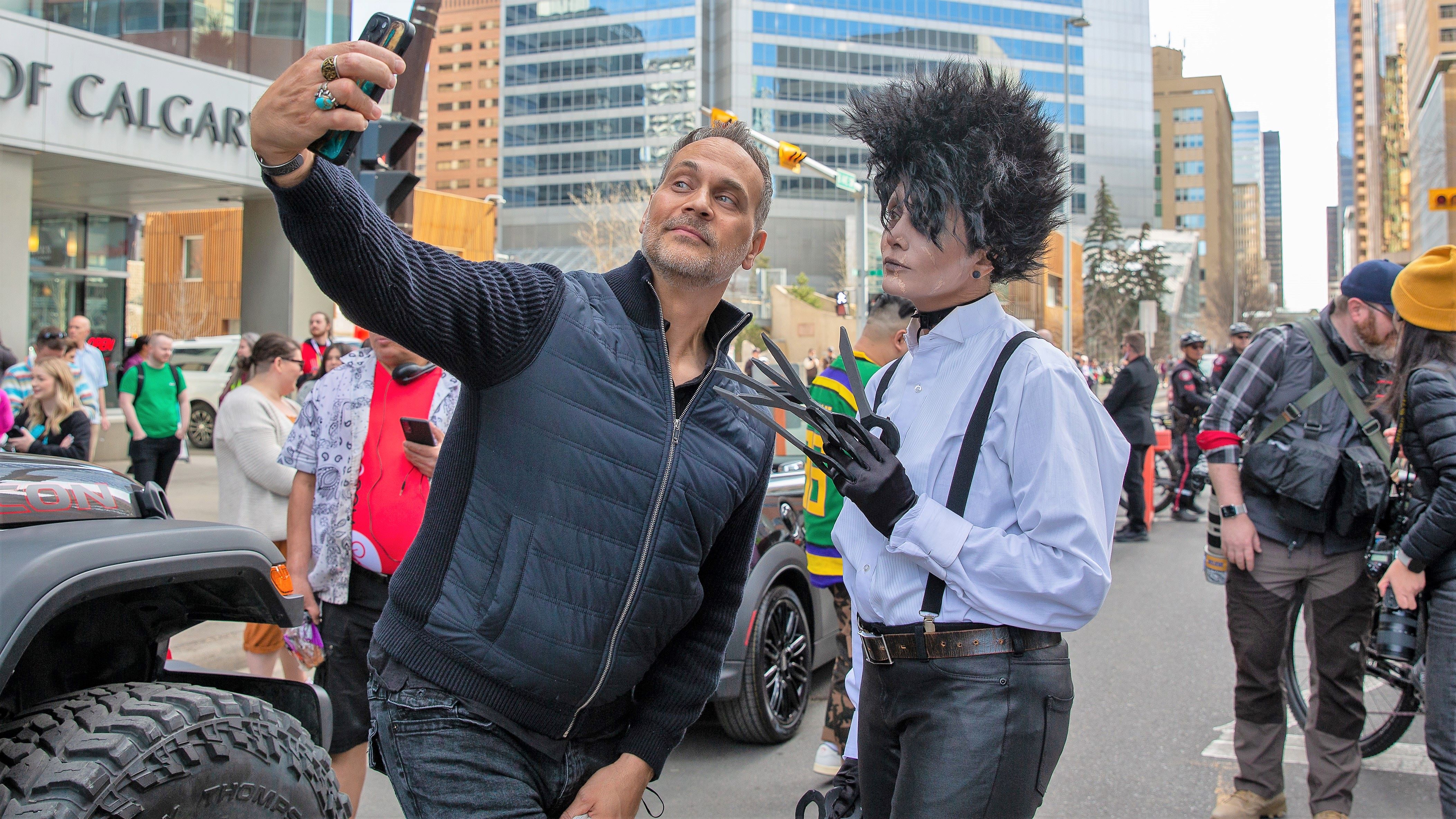 Todd Stashwick and the Mayor