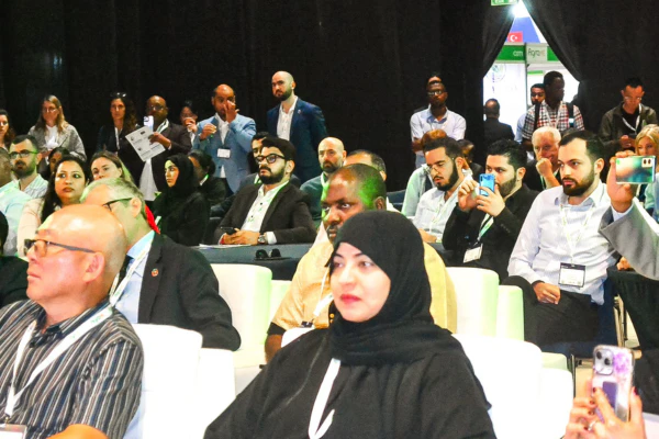 Agriculture industry professionals attending networking sessions at Growtech Middle East