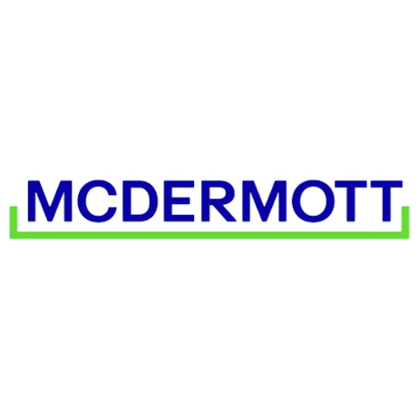 McDermott Logo, exhibitor participating at Tawdheef x Zaheb, hiring Emiratis in the Energy sector