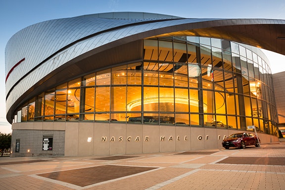 The NASCAR Hall of Fame in Charlotte