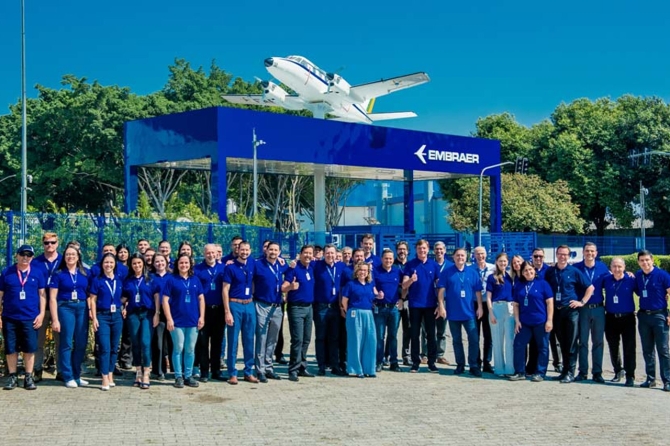Embraer celebrates 55 years