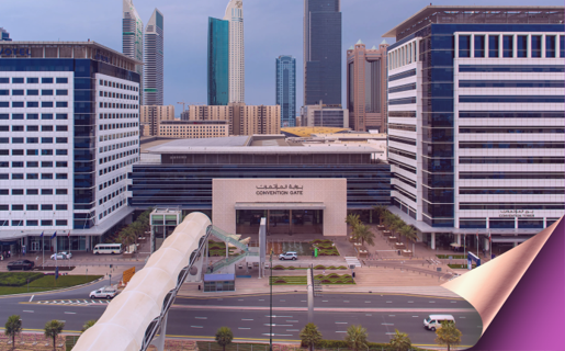 Sheikh Maktoum Hall at Dubai World Trade Centre, venue for Middle East Event Show (MEES) 2025 exhibition on 17–18 June with daily badge collection