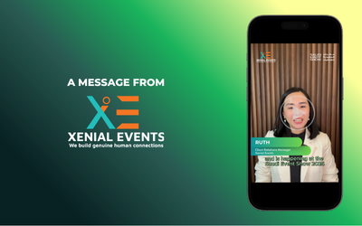 Xenial Events team member previewing their participation at Saudi Event Show 2025.