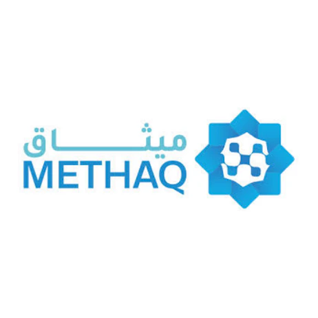 Methaq Logo, exhibitor participating at Tawdheef x Zaheb, hiring Emiratis in the insurance sector