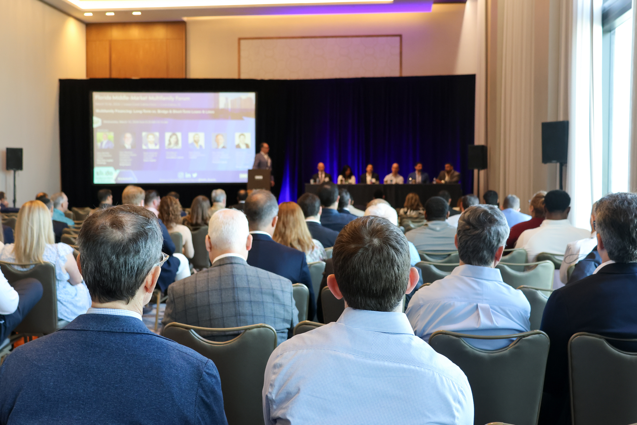 Audience at Extended Stay Hotel Forum (East)