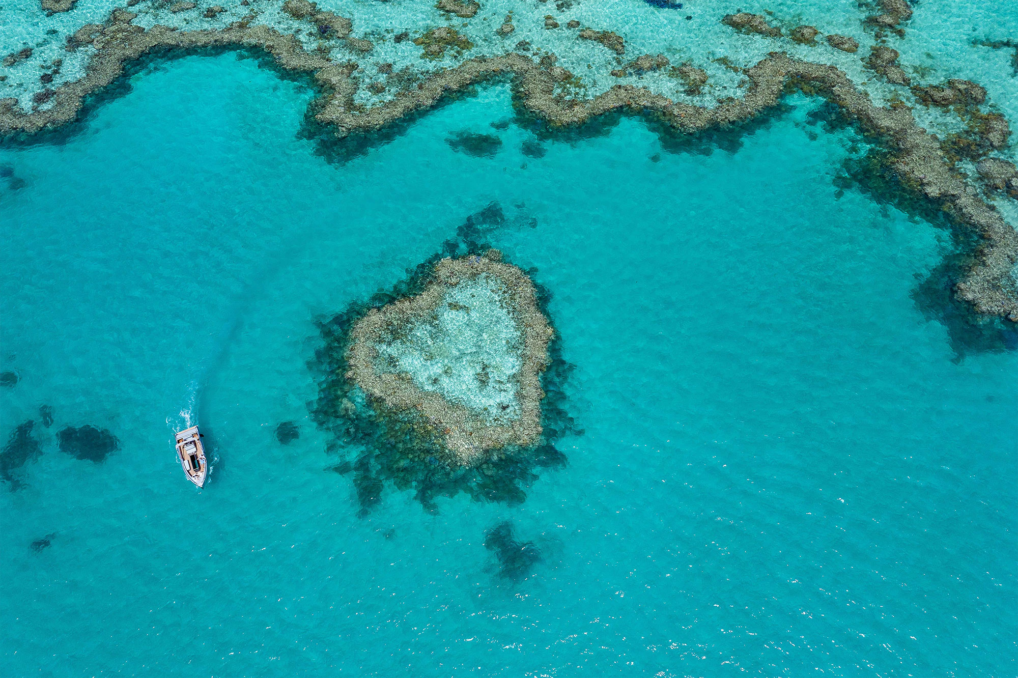 Hamilton Island (Heart shaped reef)