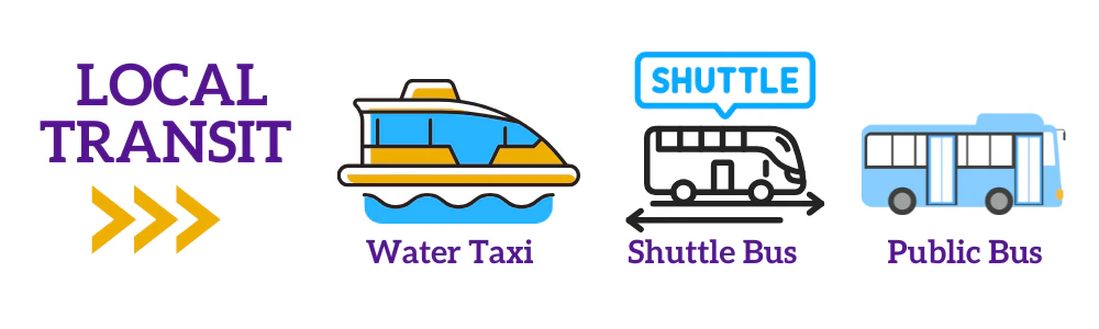 Local transit images