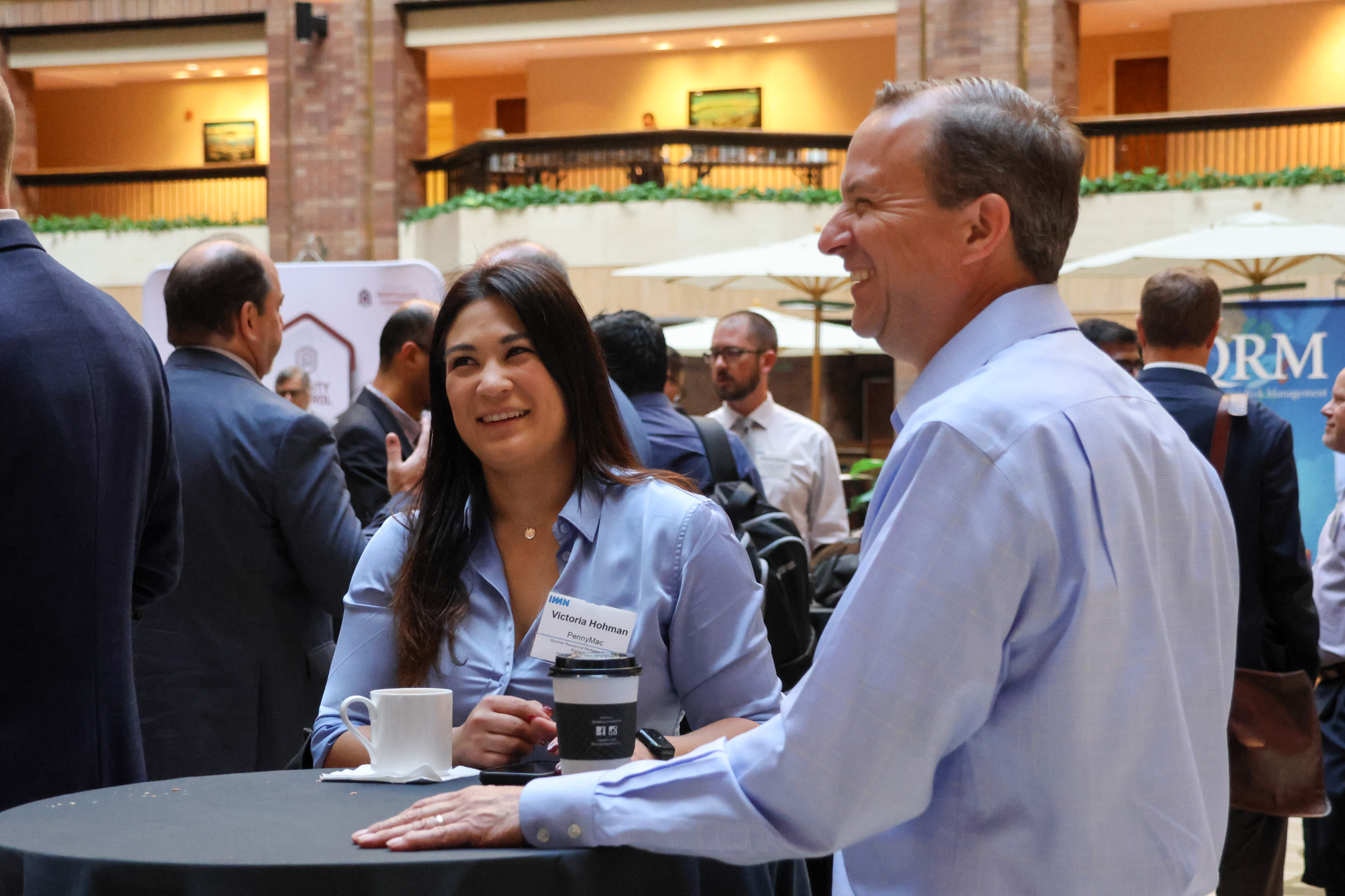 Networking at Mortgage Servicing Rights Texas Event