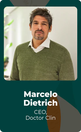 Palestrante Marcelo Dietrich CEO da Doctor Clin