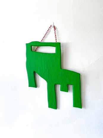 Maxine McCrann, Green Chair, 2022