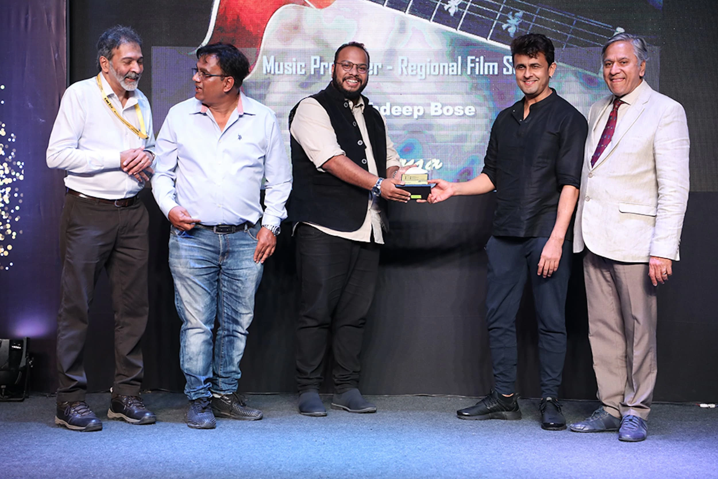 Meghdeep Bose Awarded for Music Producer Web Series – Hindi