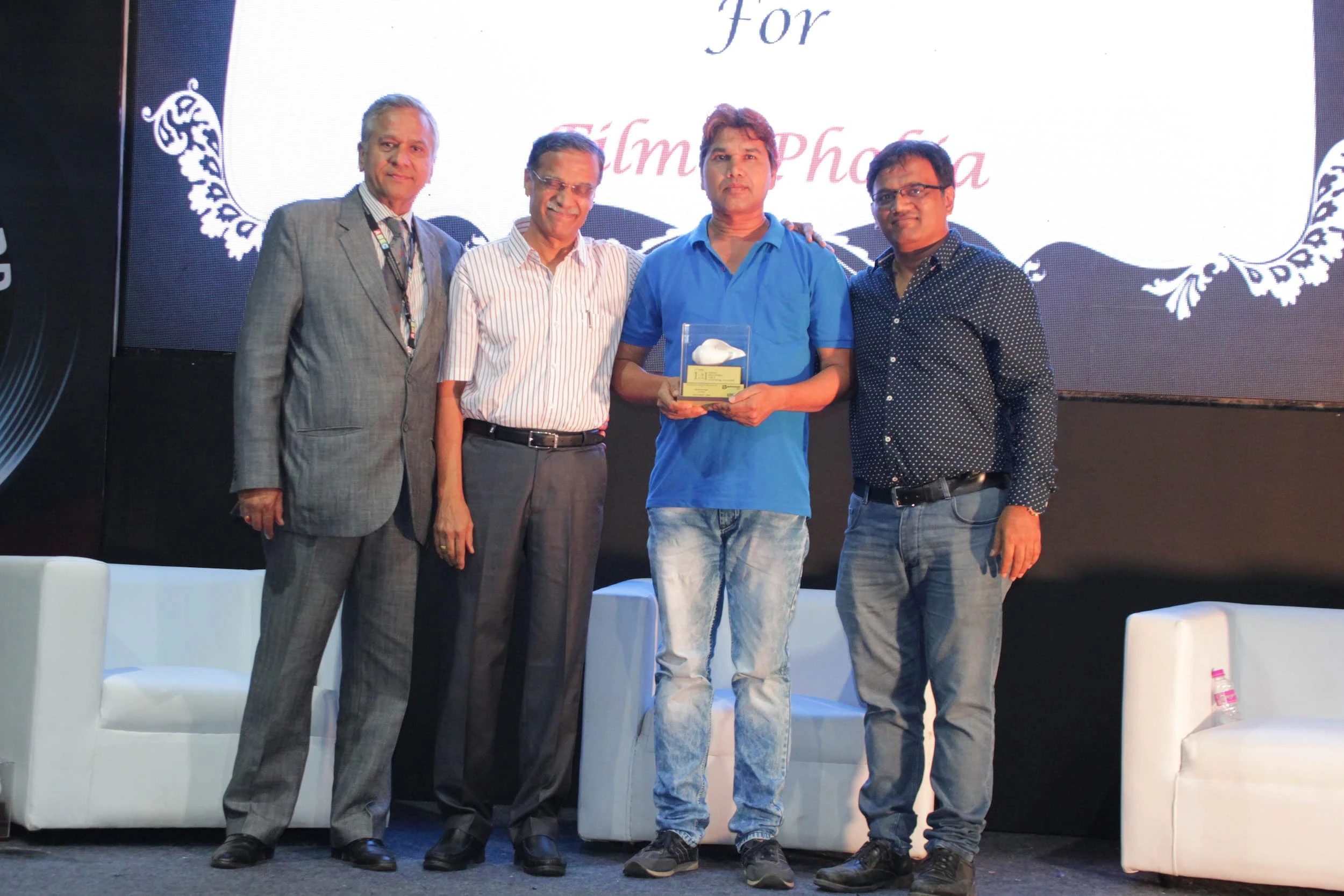 Mohammad Iqbal awarded for Foley Artist Hindi