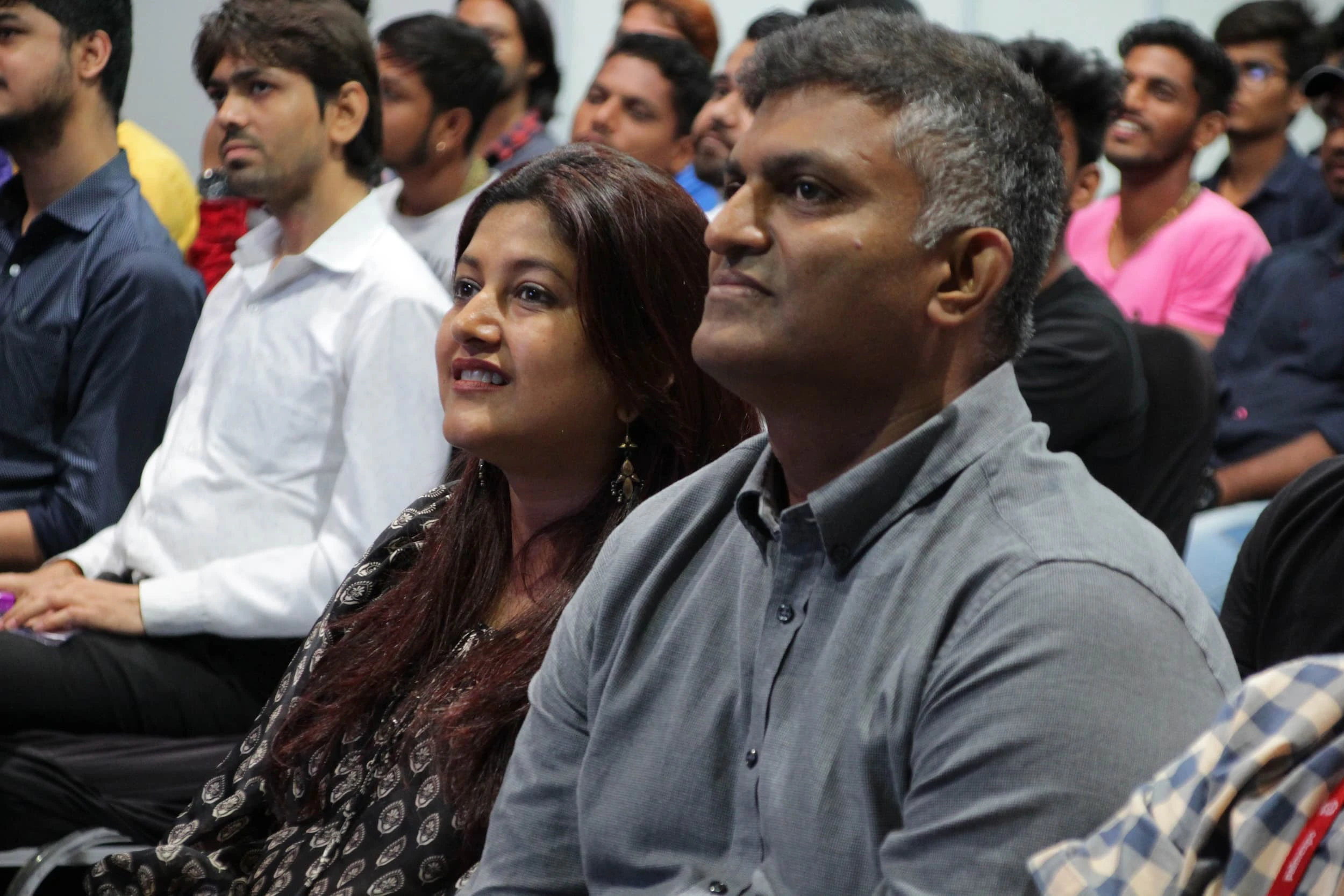 Mona Shetty of Sound & Vision with Mohit Shetty of Quality Cine Labs