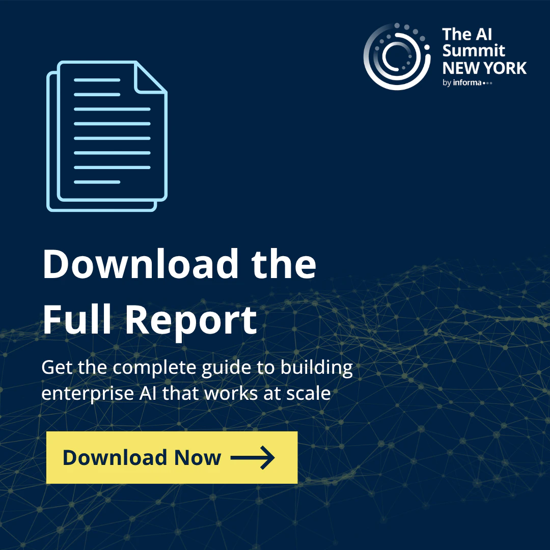 Foundations to Impact: Building Enterprise AI That Works At Scale Report