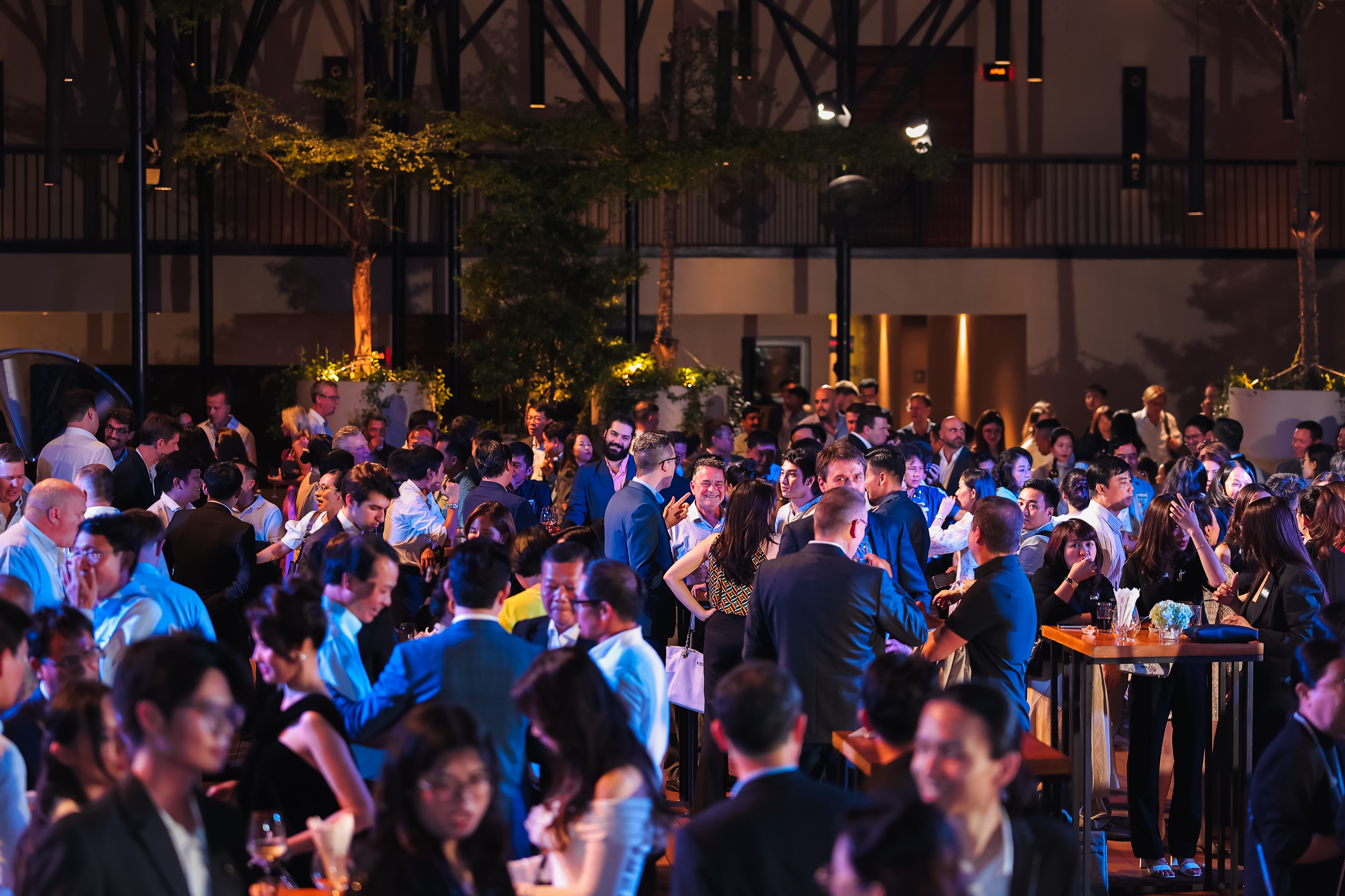 Networking at Coffee Drinks reception