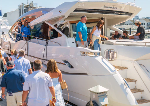 Boat Show in Action