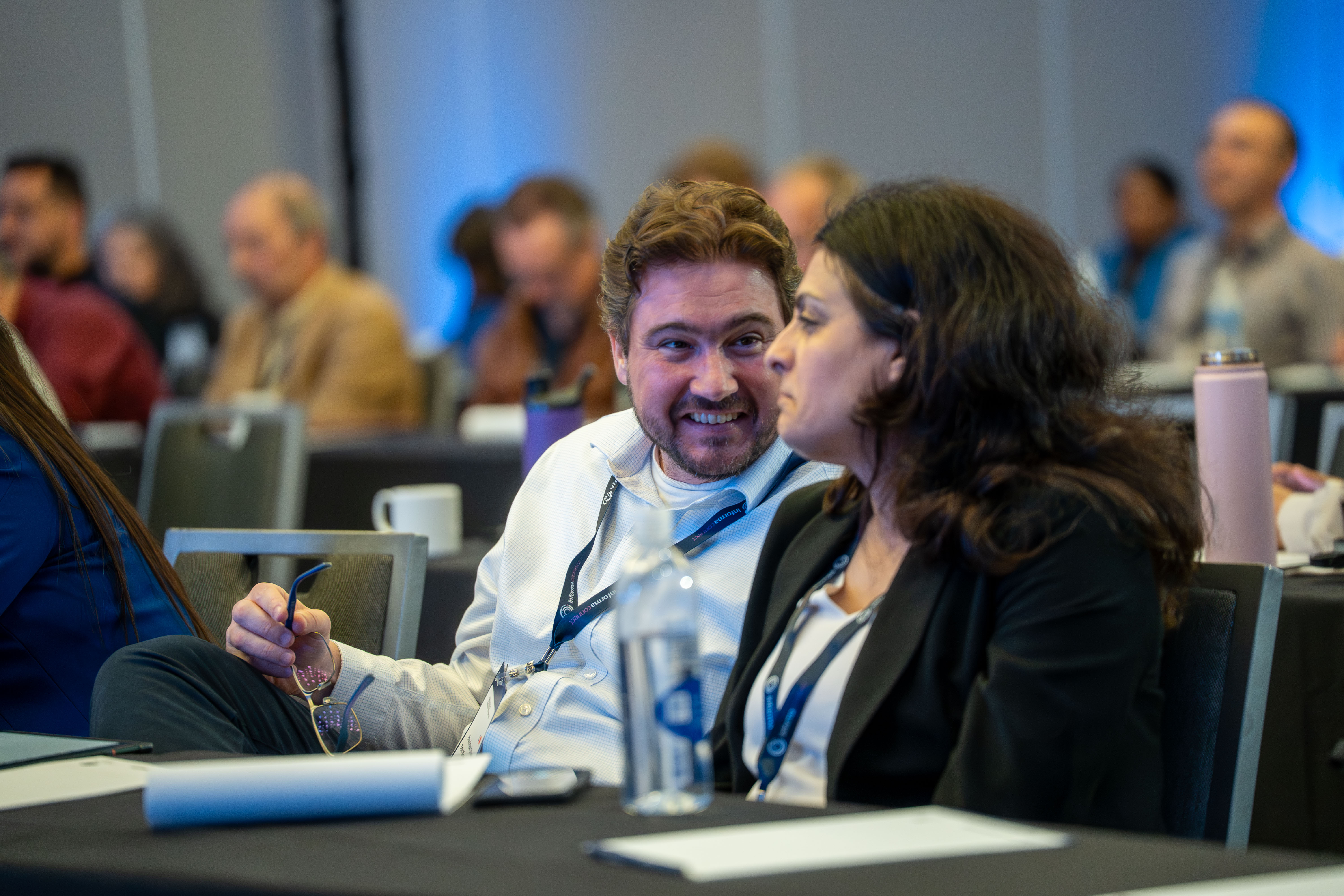 NORM attendees networking