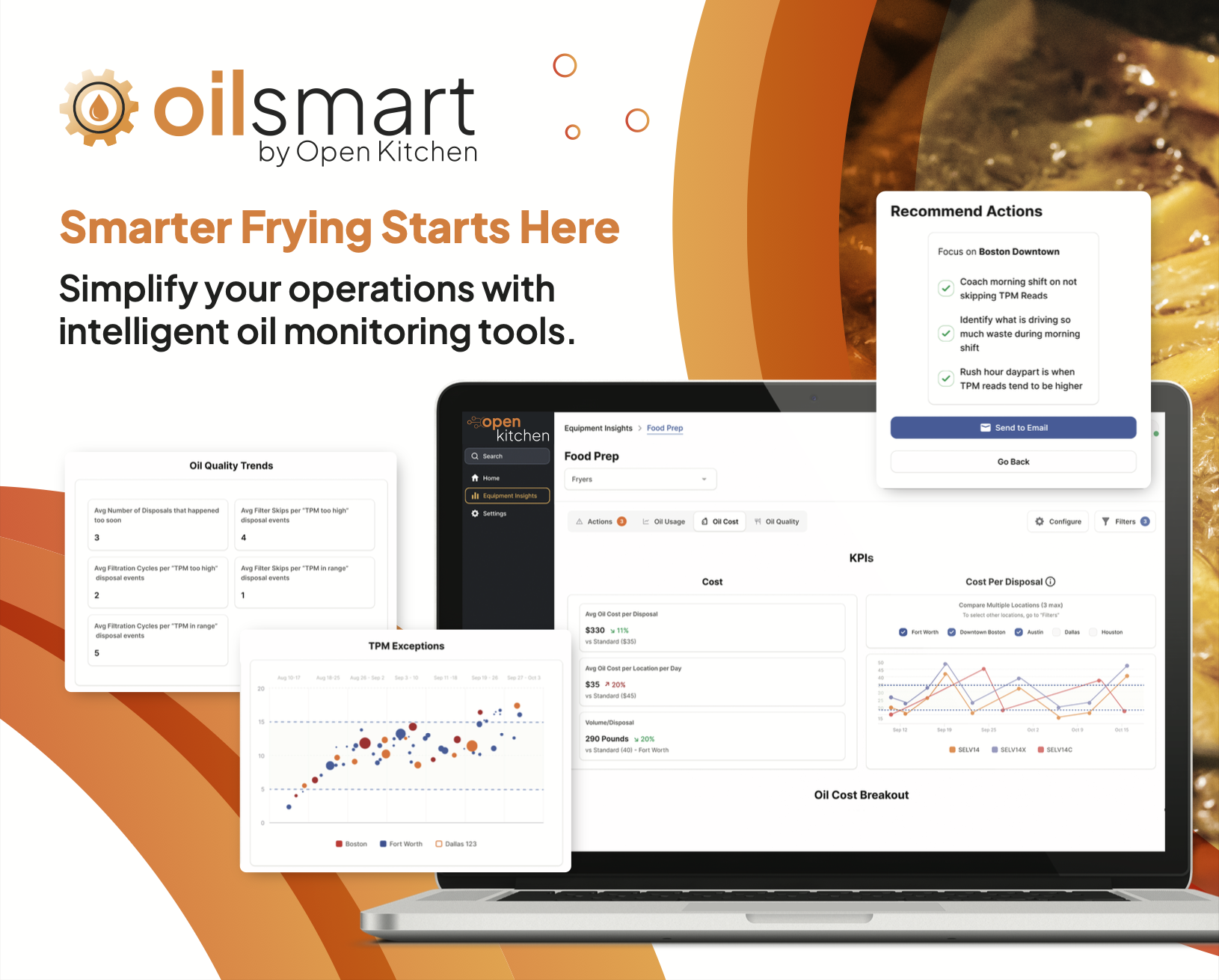 Total Oil Management by Open Kitchen
