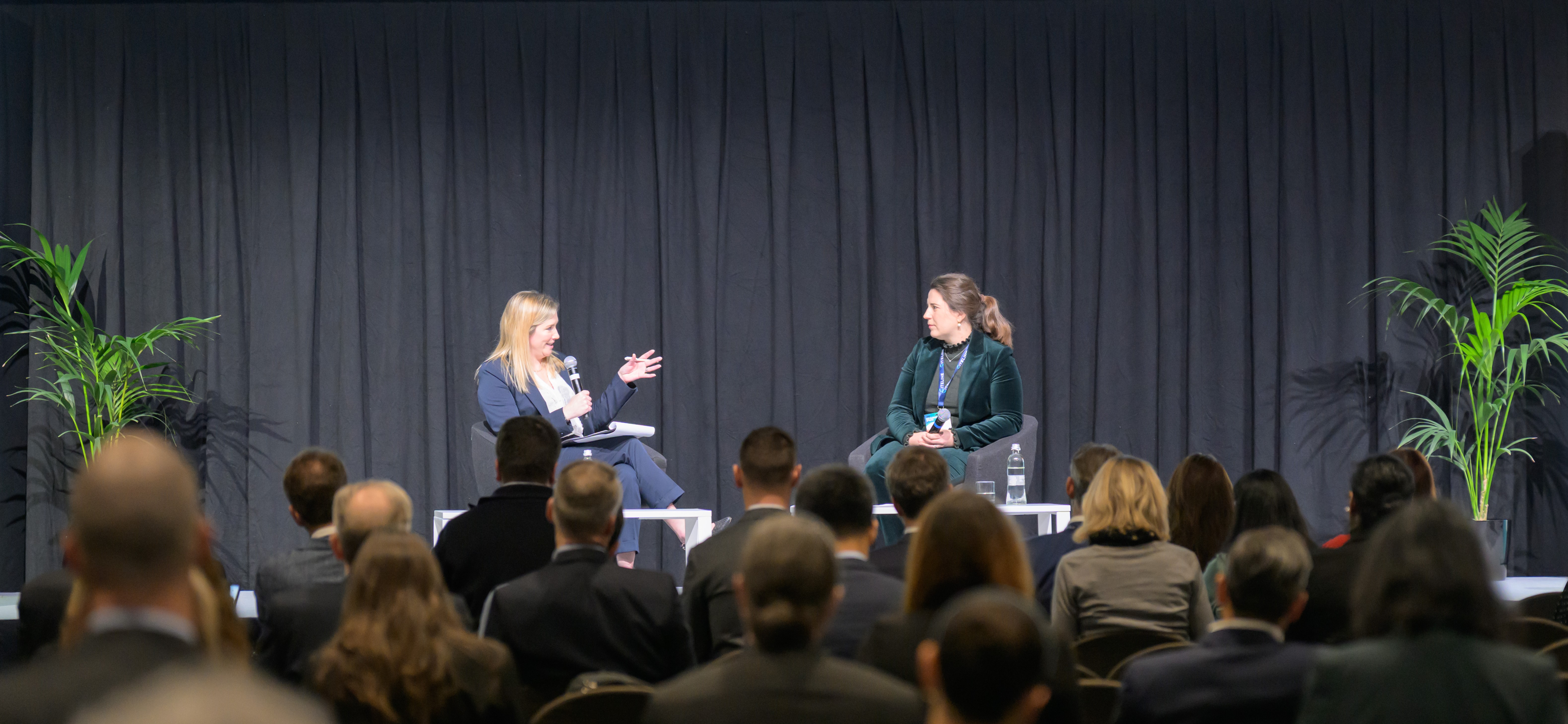 BIO-Europe Stage audience watching a program session