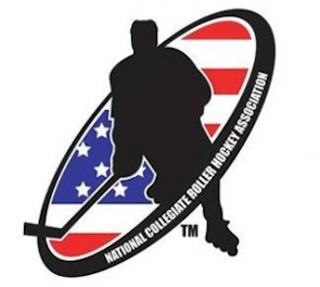 National Collegiate Roller Hockey Assn. logo.
