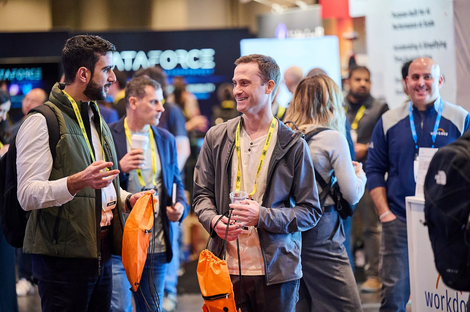 Networking at The AI Summit New York