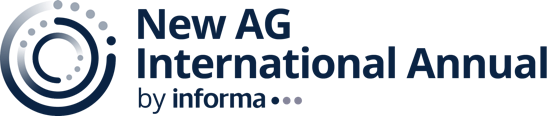 New AG International Annual logo for branding and event promotion