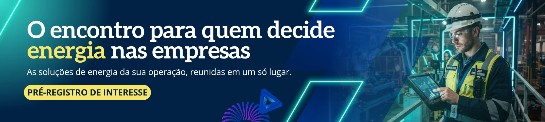 O encontro para quem decide energia nas empresas