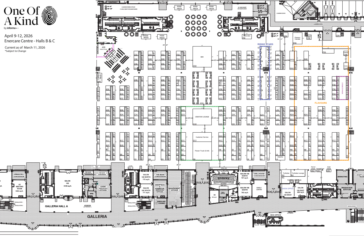 Exhibitor Floorplan