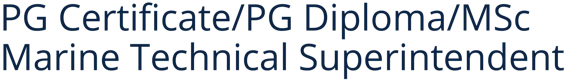 MSc Marine Technical Superintendent