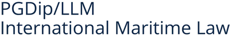 PGDip/LLM in International Maritime Law