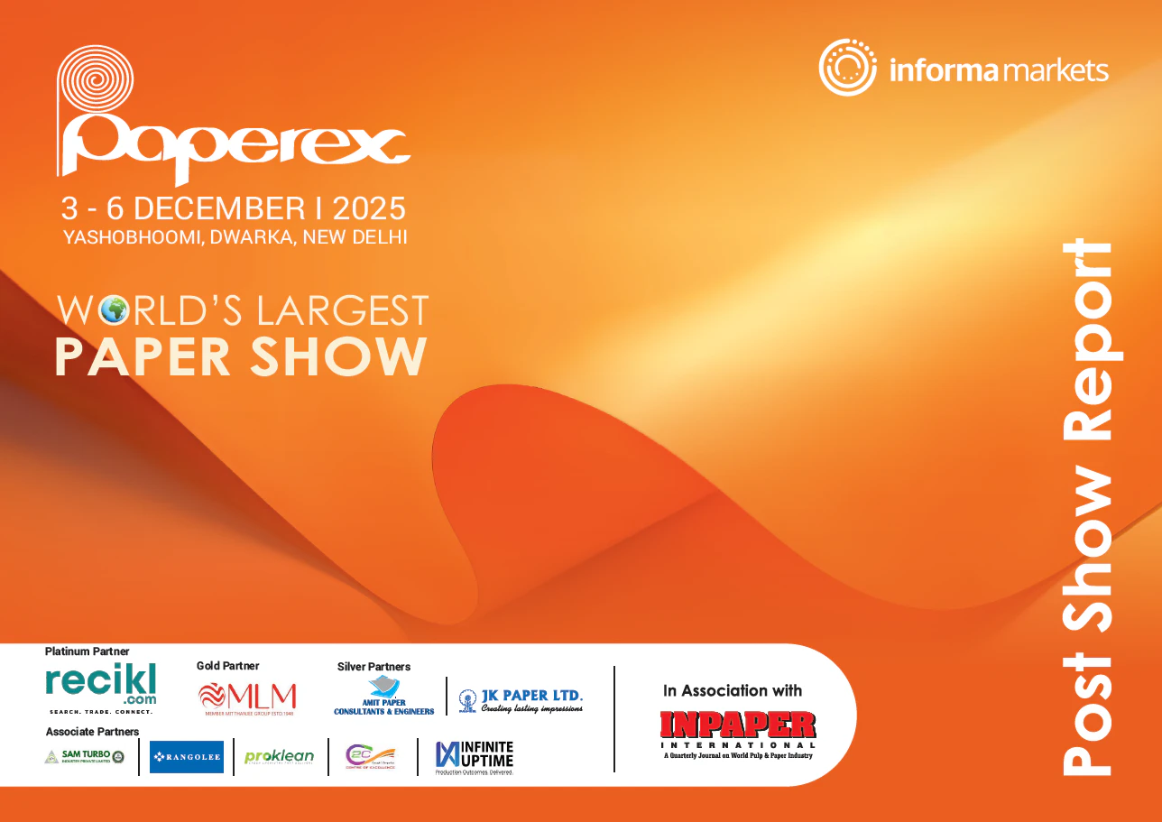 Cover of the Paperex India Post-Show report