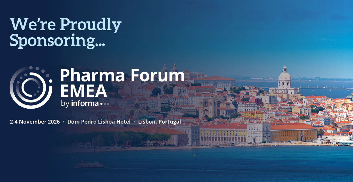 "2024 Sponsor" graphic for Pharma Forum EMEA