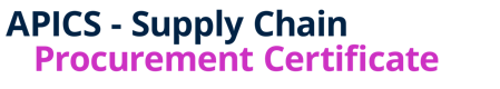 APICS - Supply Chain Procurement Certificate