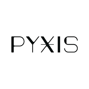 PYXIS logo – MEES 2025 Exhibitor specializing in design-driven exhibition stands and brand environments