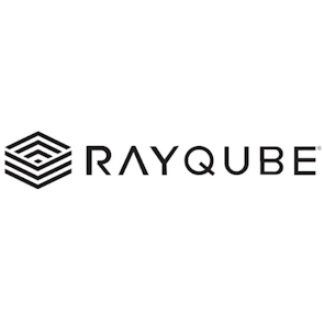 Rayqube logo – MEES 2026 Exhibitor specializing in technology activations and stand build and design