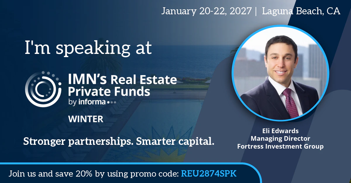 Winter Real Estate Private Funds Marketing Banner for Speakers