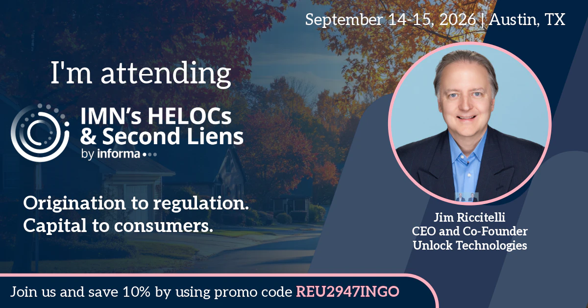 HELOCs & Second Liens Marketing Banner for Attendees