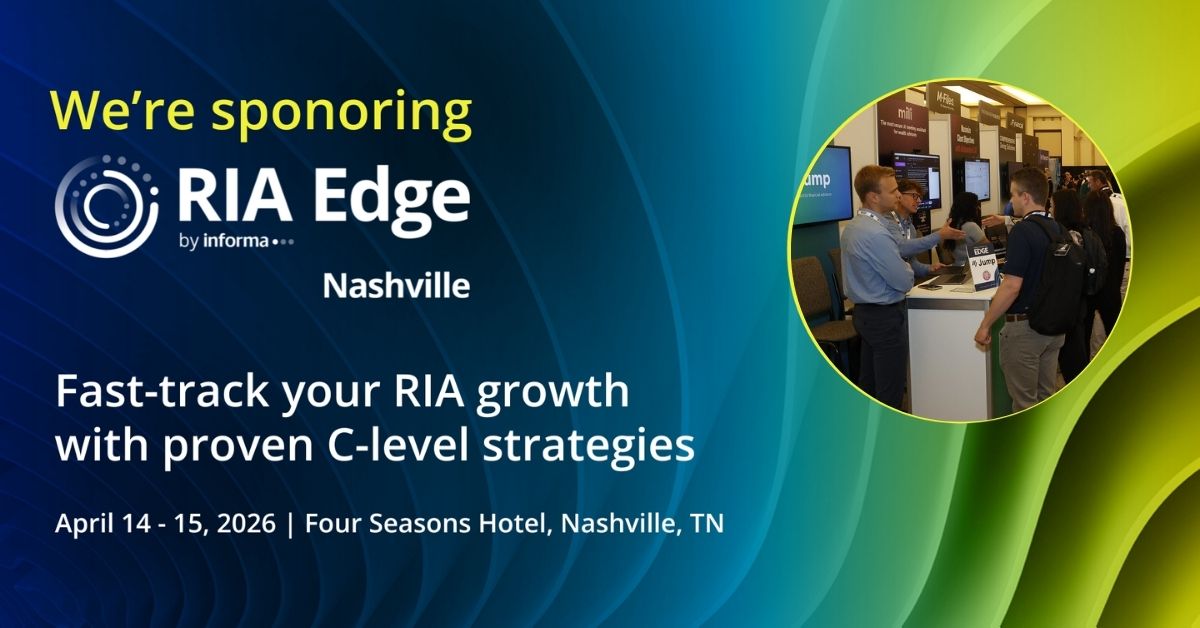 Sponsor social card for RIA Edge Nashville 2025