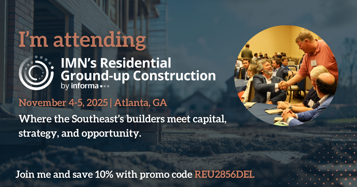 Residential Ground-Up Construction Marketing Banner for Attendees