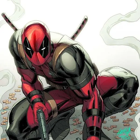 Rob Liefeld at Middle East Film & Comic Con (MEFCC) Hall of Fame, creator of Deadpool and X-Force.