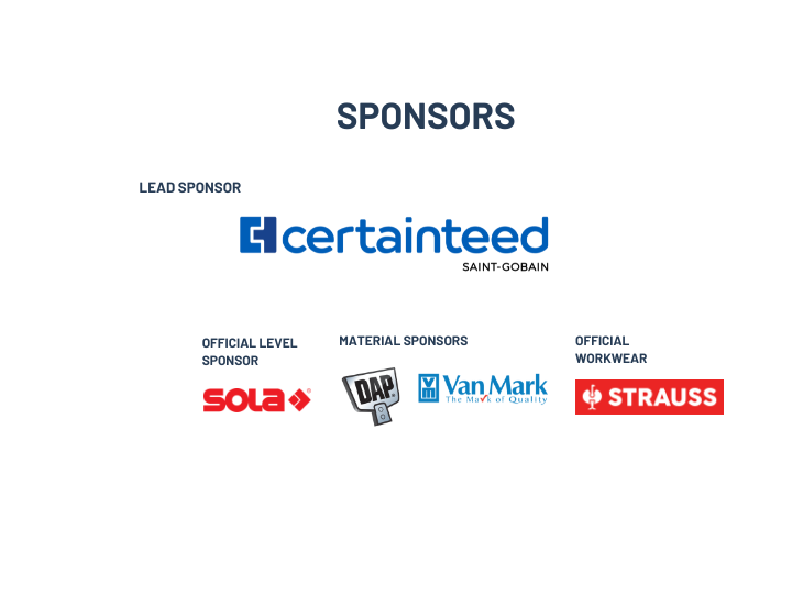 Building Clinic Sponsors