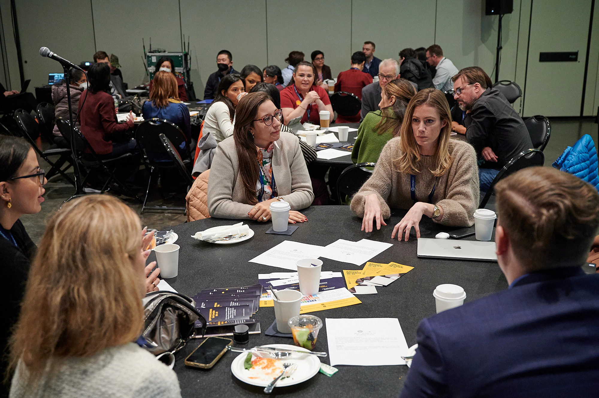 A team of people take part in training at The AI Summit