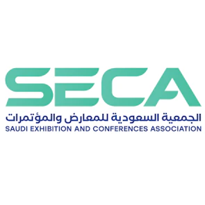 Saudi Exhibition and Conference Association (SECA) logo – SES 2026 Exhibitor advancing the Saudi exhibition and conference sector
