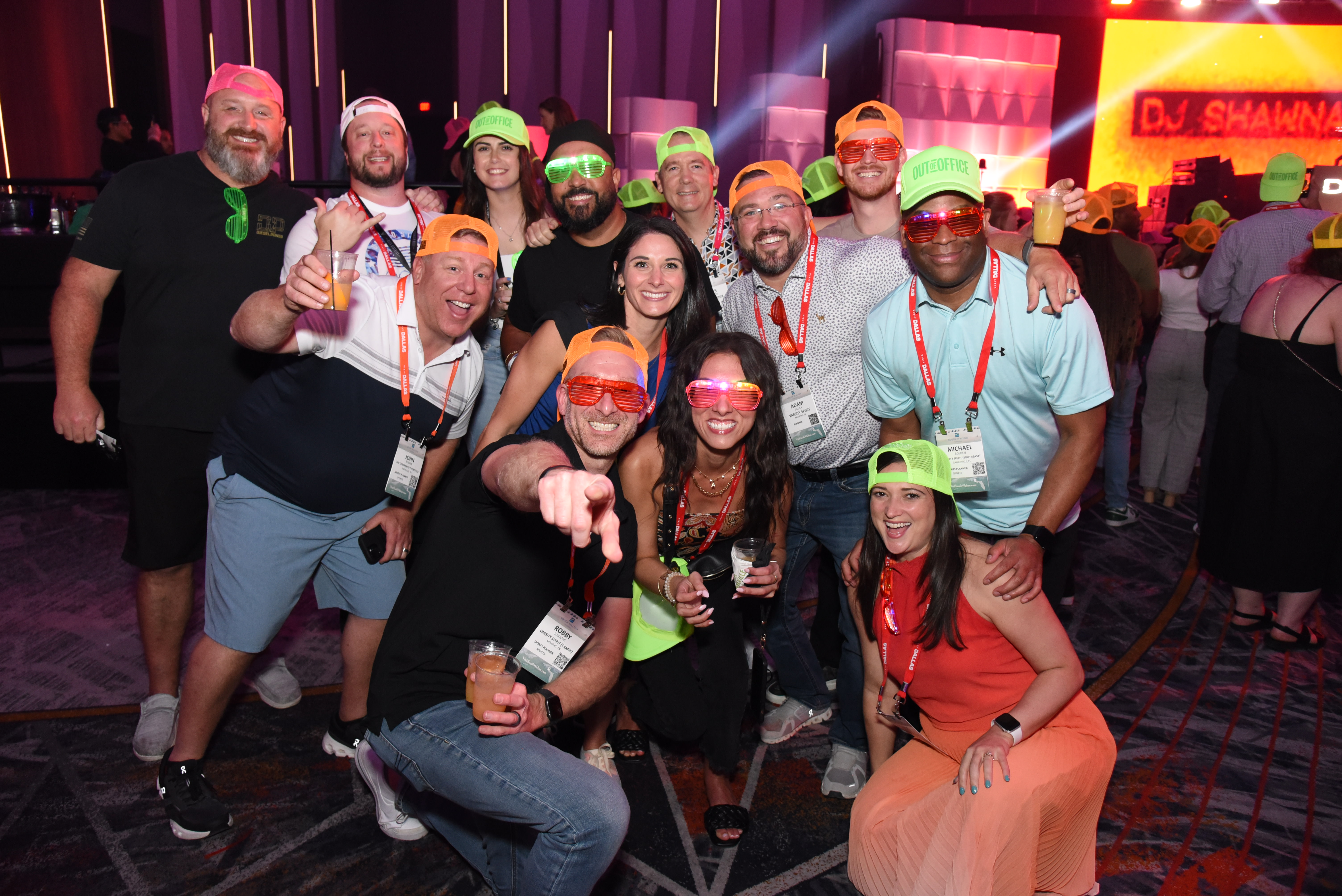 A group photo taken at the Connect Marketplace Closing Reception.