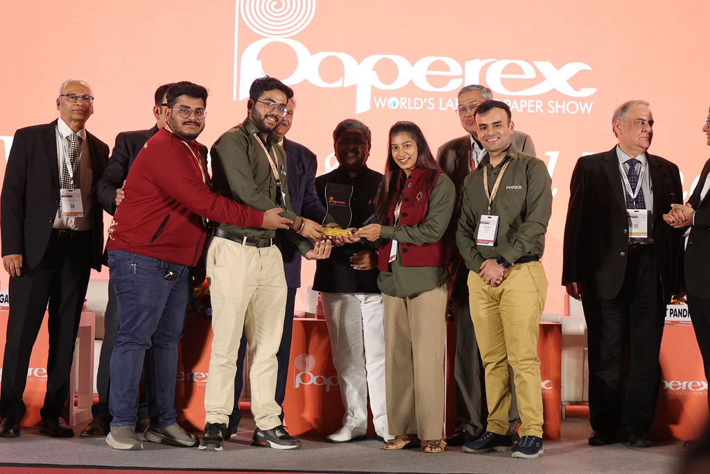 Award winners at the Paperex award ceremony