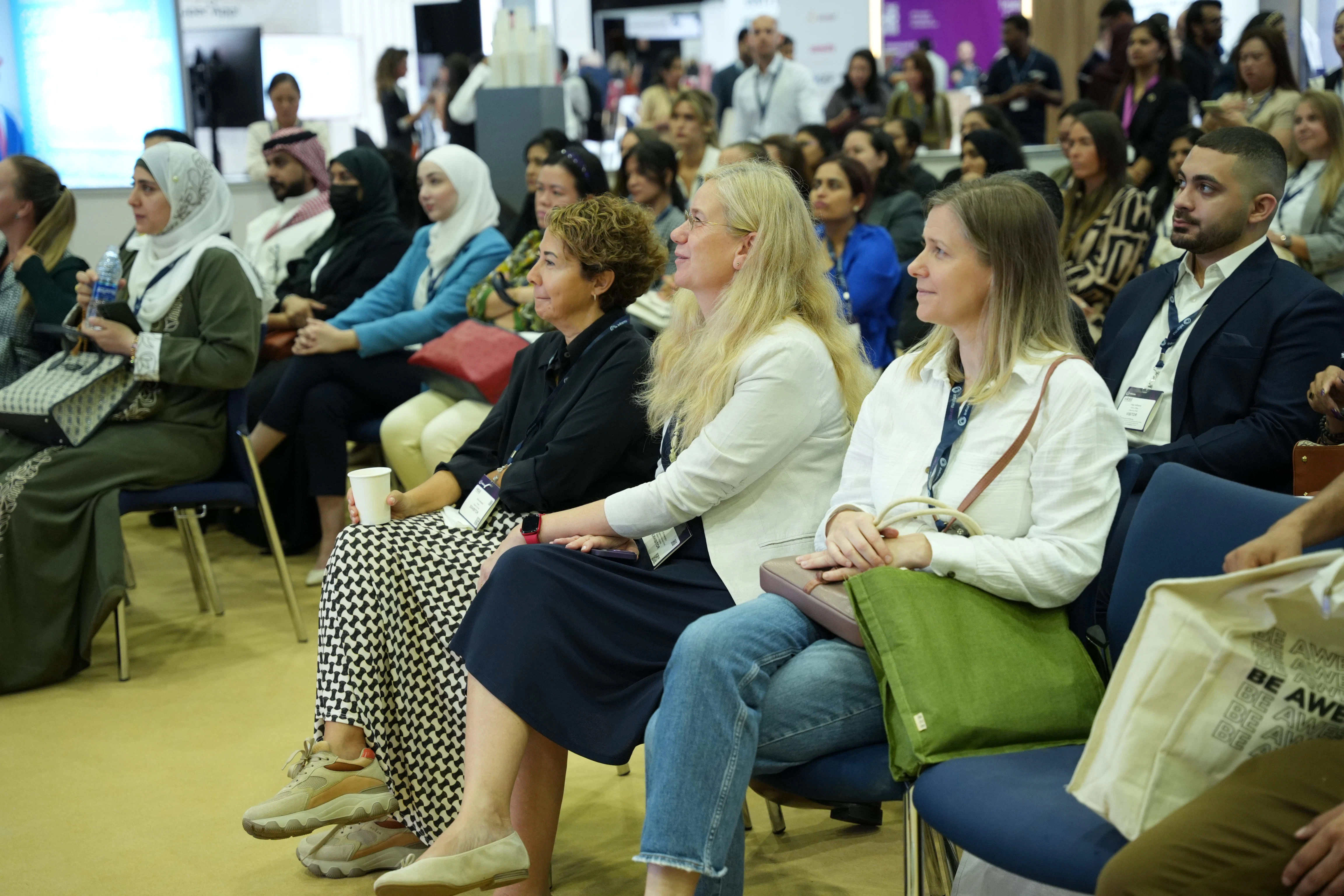 Delegates engaging in certified HR workshops by Harvard, HRCI, LPI and CLS at HRSE Dubai 2025 in Dubai, UAE