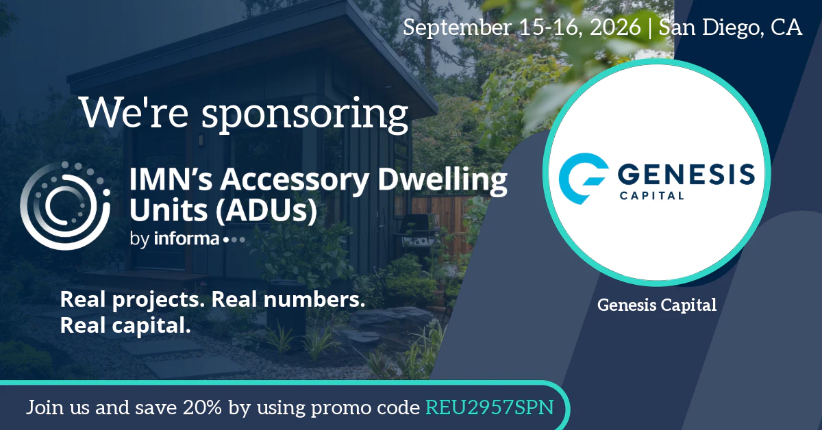 ADUs Marketing Banner for Sponsors