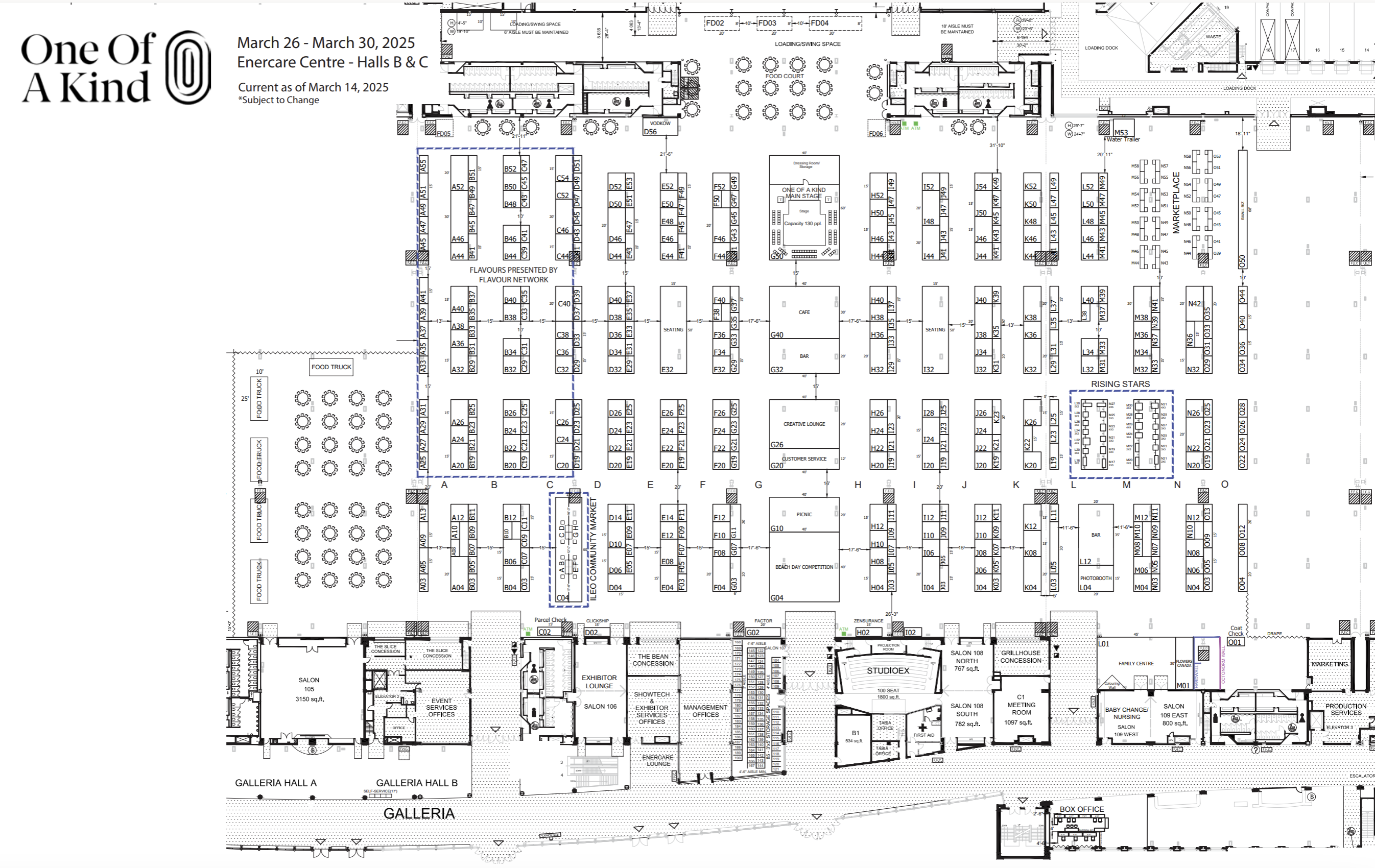 Exhibitor Floorplan